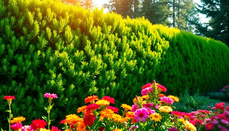 Bunte Gartenhecken: Warum die pflegeleichte Thuja 2026 die Beliebtheit übertrifft