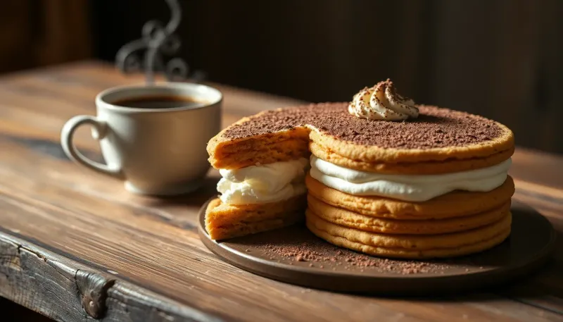 Cremiger Kaffeekuchen mit Butterkeksen: das nostalgische Dessert für den perfekten Kaffeeklatsch