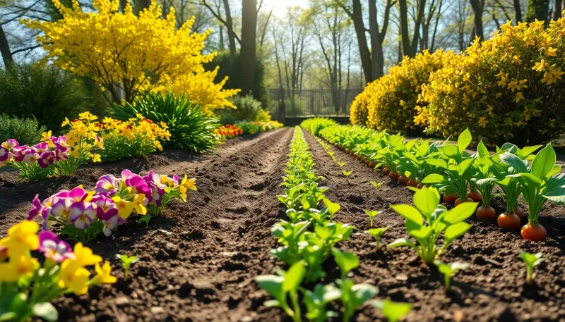 Frühling im Garten: Pflanzen Sie jetzt Blumen, Sträucher und Gemüse für eine reiche Ernte