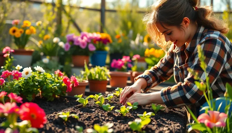 Gartenpflege im Frühling: So starten Sie mit der richtigen Aussaat und Pflege