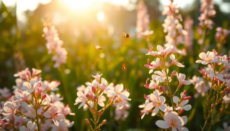 Gaura lindheimeri: die robuste Staude, die Ihren Garten bis zu acht Monate erblühen lässt