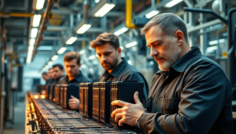 Porsche: Einblick in die innovative Batteriemontage für den neuen Cayenne Electric